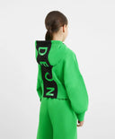 Зелено трикотажно худи за момиче Gulliver