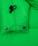 Елече, капитонирано, със синтетичен пух, зелено, за момиче Gulliver