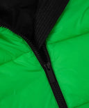 Елече, капитонирано, със синтетичен пух, зелено, за момиче Gulliver