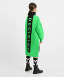 Плетена рокля с дълъг ръкав зелена за момиче Gulliver