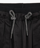 Панталони карго с регулиране черни за момиче Gulliver