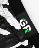 Поларени панталони с принт черно-бели за момиче Gulliver