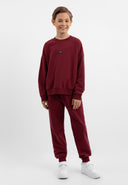 Бордо панталон тип джогър от Gulliver