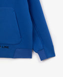 Синьо оверсайз худи от неопрен за момче Gulliver