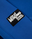 Синьо оверсайз худи от неопрен за момче Gulliver