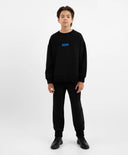 Трикотажни джогъри черни за МОМЧЕ основен изглед