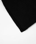 Черна плетена шапка-балаклава за момче Gulliver