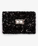 Чанта крос-боди черна за МОМИЧЕ основен изглед