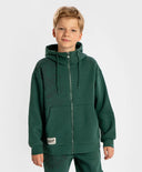 Худи подплатено зелено за МОМЧЕ основен изглед