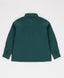 Риза с копчета топла с дълъг ръкав и джобове зелена детска Button Blue