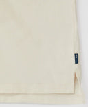 Тениска с къс ръкав и джоб кремава за момче Button Blue