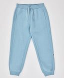 Джогъри подплатени с ластичен колан и релефен принт светлосини за момче Button Blue