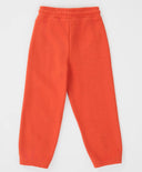 Панталони с джобове и ластичен колан оранжеви за момче Button Blue