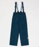 Панталони подплатени със свалящи се тиранти водоустойчиви сини за момче Button Blue