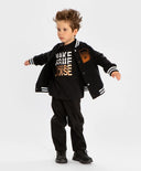 Суитшърт с копчета и черен за МОМЧЕ основен изглед