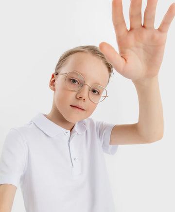 Поло тениска от пике бяла Button Blue