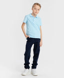 Поло тениска синя за МОМЧЕ основен изглед