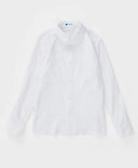 Риза с яка и копчета бяла Button Blue