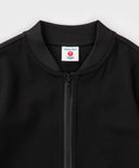 Суичър-бомбер с цип черен Button Blue