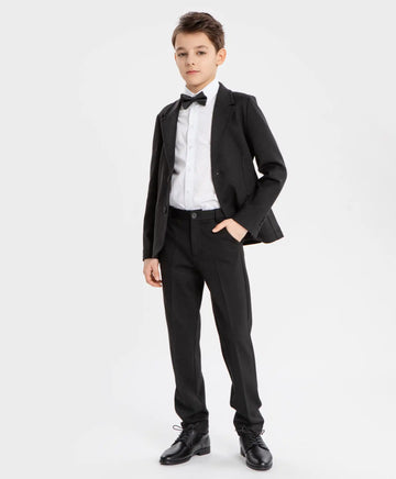 Едноредно сако с копчета черно Button Blue