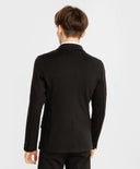 Едноредно сако с копчета черно Button Blue