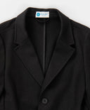 Едноредно сако с копчета черно Button Blue