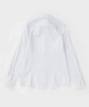 Риза с обли подгъвки бяла Button Blue