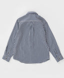 Риза с дълъг ръкав на каре синя Button Blue