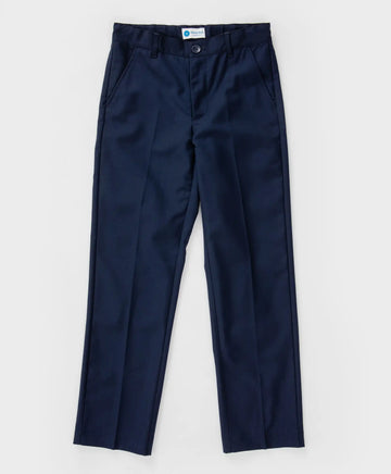 Панталони с ръбове за момче сини Button Blue