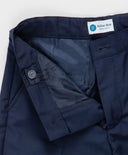 Панталони с ръбове за момче сини Button Blue