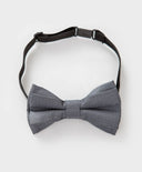 Папийонка с геометричен принт сив Button Blue