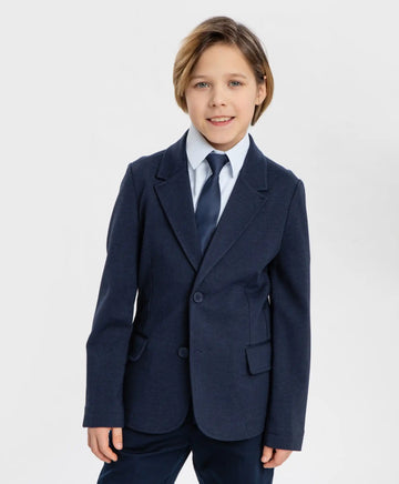 Вратовръзка на точки синя Button Blue