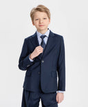 Вратовръзка на точки с готов възел синя Button Blue