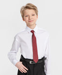 Вратовръзка на ластик червена Button Blue