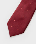 Вратовръзка на ластик червена Button Blue