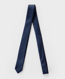 Тясна вратовръзка на точки синя Button Blue