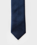 Тясна вратовръзка на точки синя Button Blue