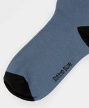 Комплект от два чифта високи чорапи многоцветни за момче Button Blue