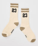 Комплект от два чифта високи чорапи многоцветни за момче Button Blue