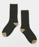 Комплект от два чифта високи чорапи многоцветни за момче Button Blue