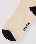 Комплект от два чифта високи чорапи многоцветни за момче Button Blue