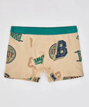 Комплект боксерки от две части многоцветни за момче Button Blue