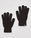 Ръкавици плетени сиви детски Button Blue