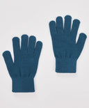 Ръкавици плетени сини детски Button Blue