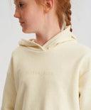 Худи с качулка оверсайз кремаво детско Button Blue