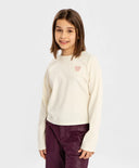 Тениска с дълъг ръкав за МОМИЧЕ основен изглед