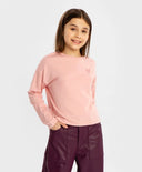 Тениска с дълъг ръкав за МОМИЧЕ основен изглед