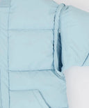 Яке-трансформер междинен сезон със свалящи се ръкави светлосиньо за момиче Button Blue