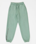 Джогъри подплатени с ластичен колан и принт зелени за момиче Button Blue