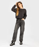 Дънки Regular сиви за МОМИЧЕ основен изглед